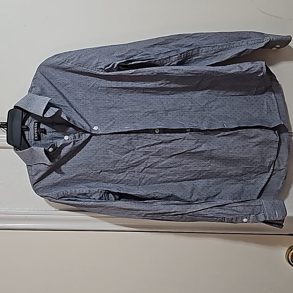 Men Button Long Sleeve Shirt